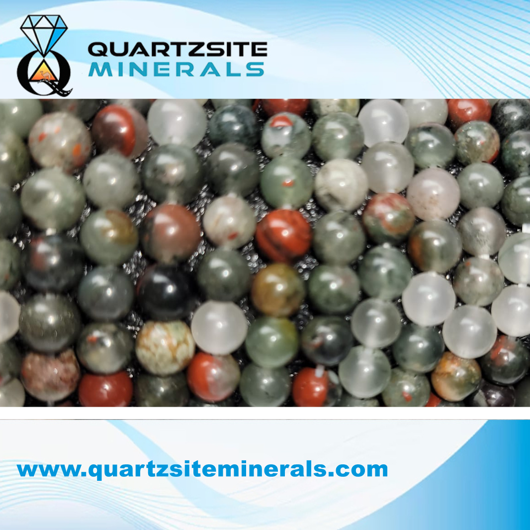 African bloodstone small bracelets